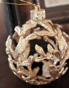 1366 331 a3 Декоративный орнамент, акрил, Ø 9 см, золото H-andreas