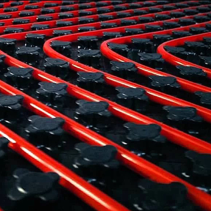Плита теплоизоляционная Energofloor Pipelock для укладки теплого пола ROLS ISOMARKET 20мм х 1,1м х 0,7м EFRP200711PLK - Вид №3