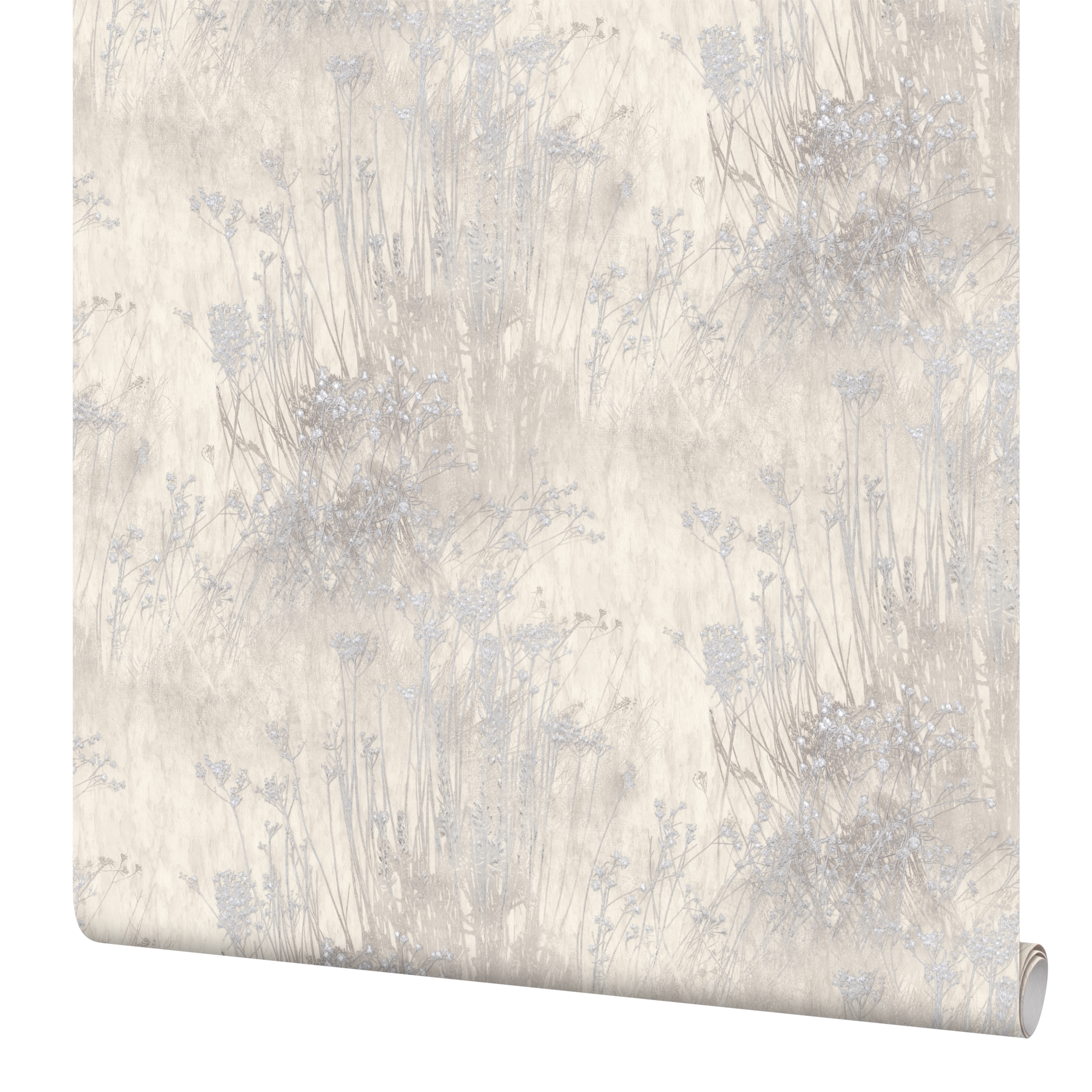 ПАЛИТРА Обои флизелиновые Avignon с растительным орнаментом и блестками 83737751 STLM-0043960