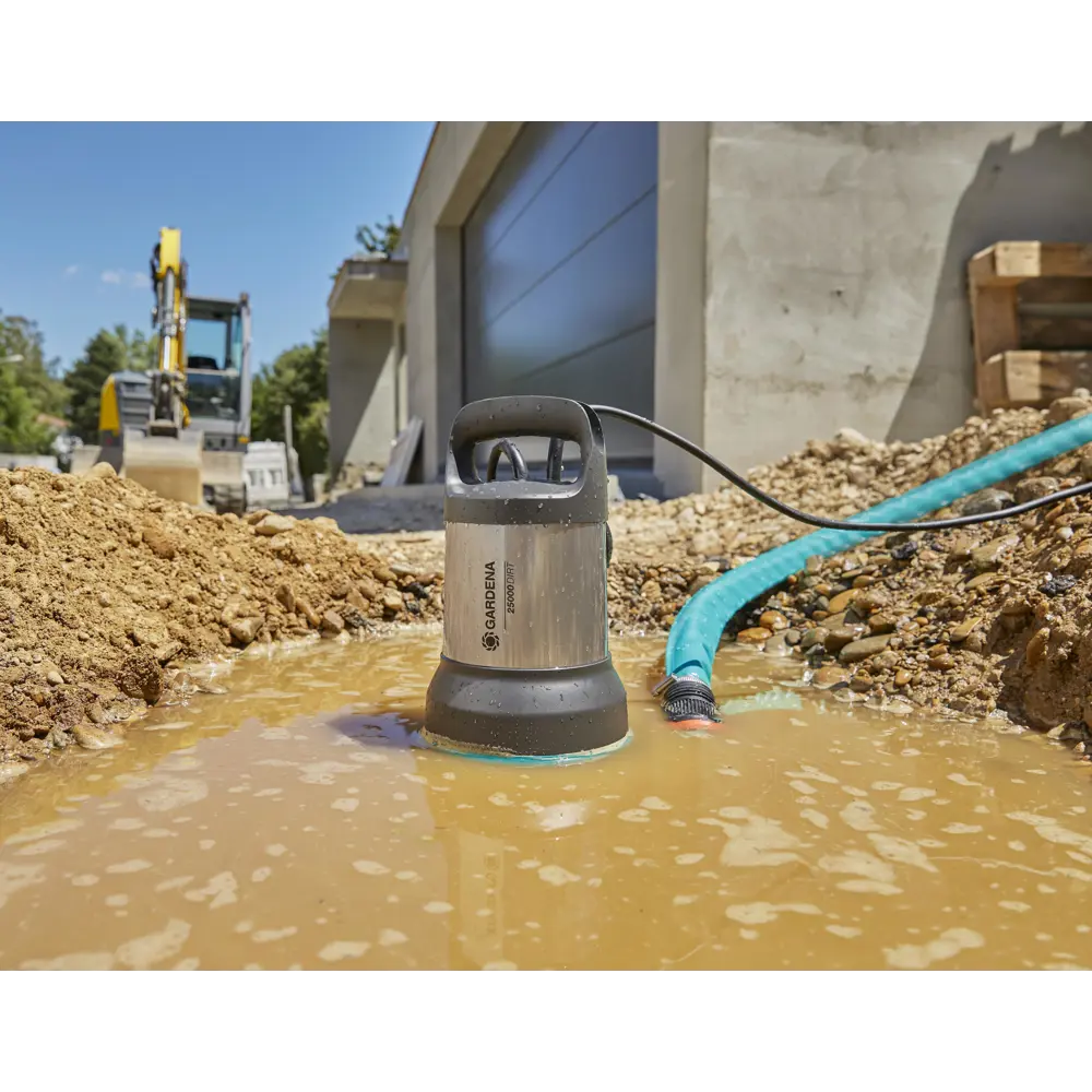 Насос погружной дренажный Gardena для грязной воды, 25000л/час 82857800 STLM-2045294  - Вид №2