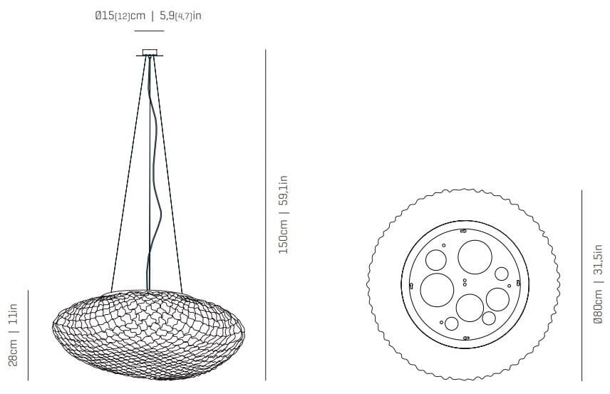 Светодиодный подвесной светильник из нержавеющей стали A-Emotional Light Tati ARCH-00039036 - Вид №9