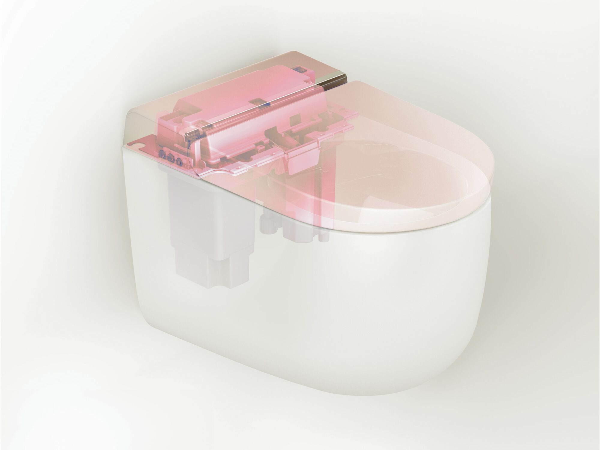 Керамический подвесной туалет для биде без бриды ArtCeram HYPE ARCH-00141810