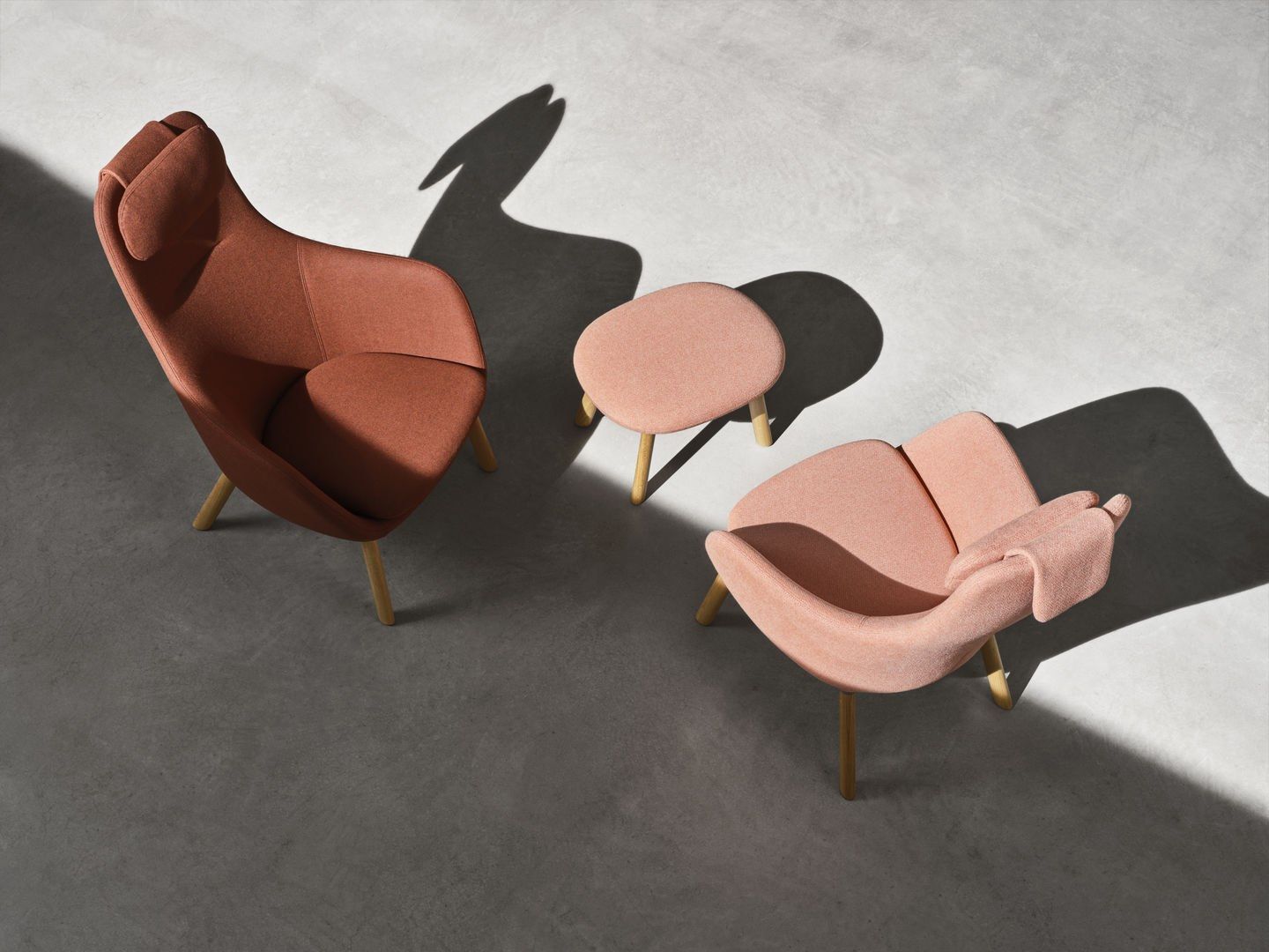 Тканевая мягкая подставка для ног VITRA HAL Lounge ARCH-00085800 - Вид №43