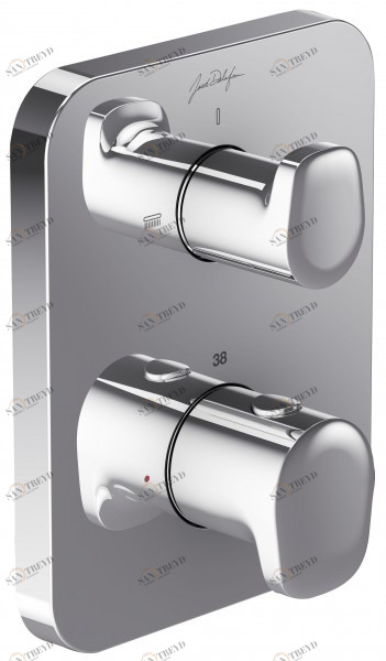 E75389-CP Встраиваемый смеситель, термостат, смешаный дизайн Jacobdelafon MODULO Santreyd