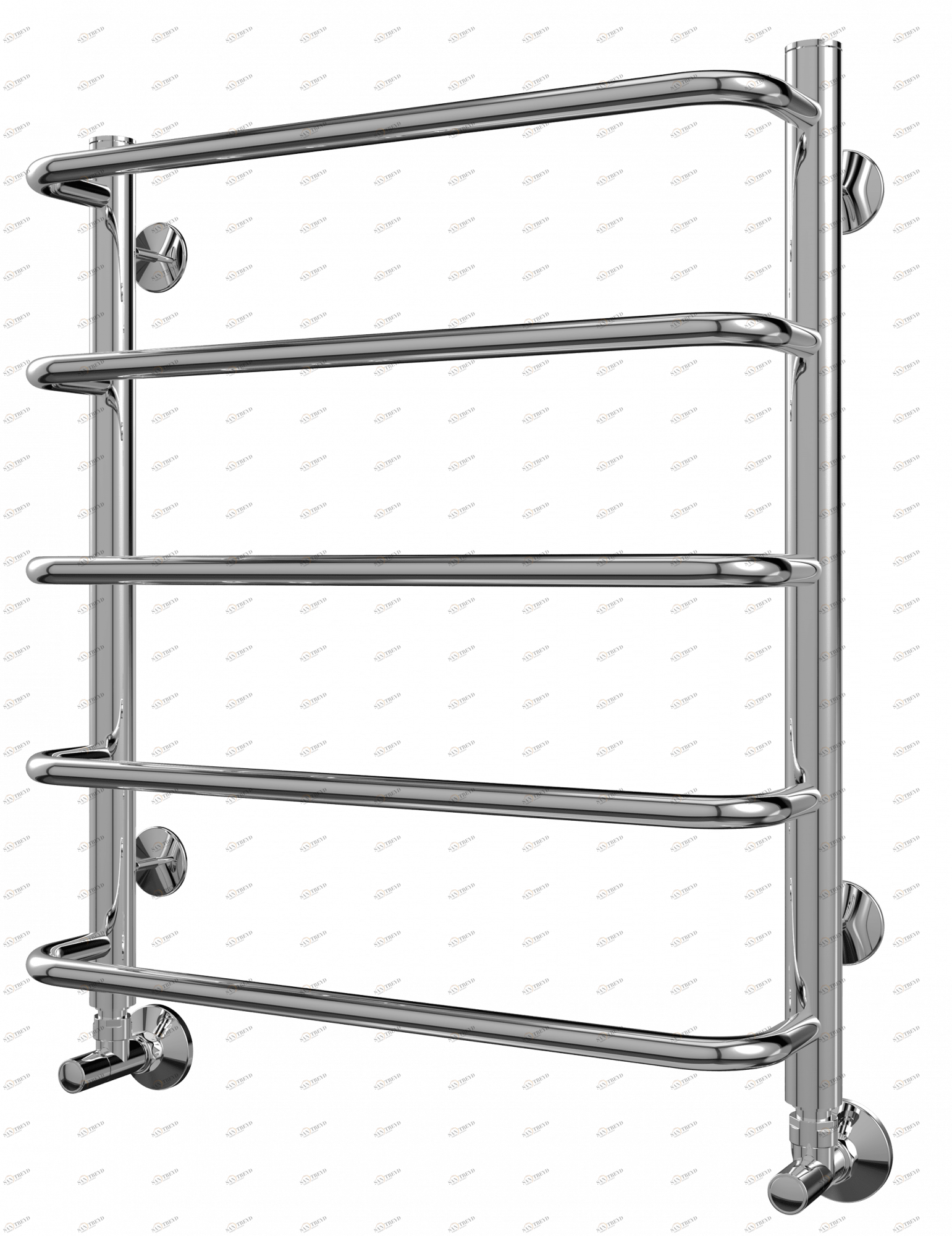 4670030725295 ЭКОНОМ Стандарт П5 500х596 Полотенцесушитель TERMINUS Нержавеющая сталь