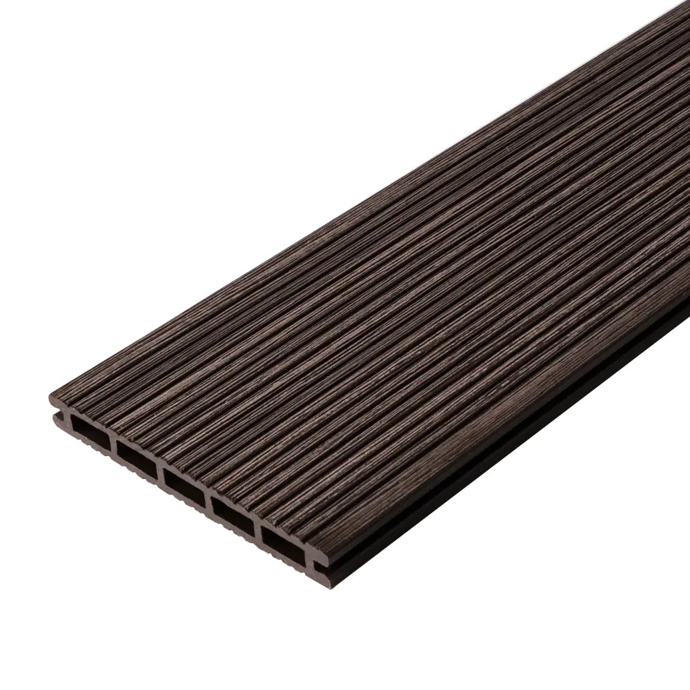 Террасная доска ДПК Freedeck цвет Венге 3000x150x17 мм вельвет 0.45 м² 89402960 STLM-2015558 Santreyd  - Вид №4