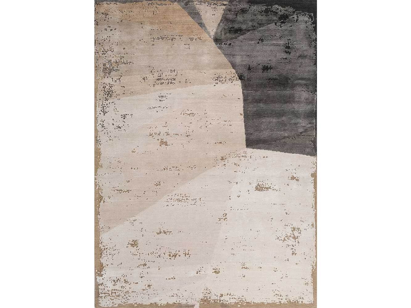 Бамбуковый Шелковый прямоугольный ковер ручной работы Jaipur Rugs Unfold ARCH-00087083