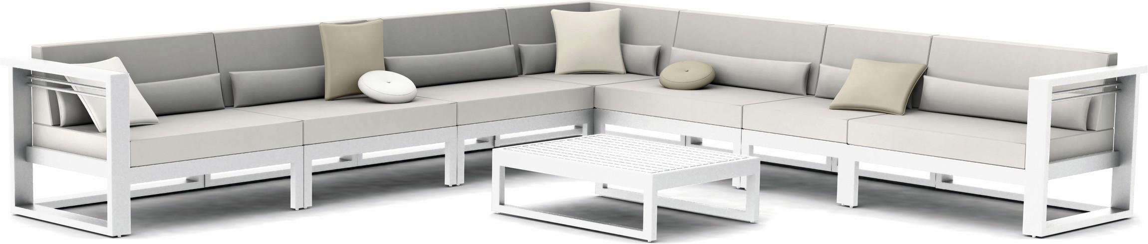 MNST1131 Concept 2 белый текстиль белый Manutti Fuse