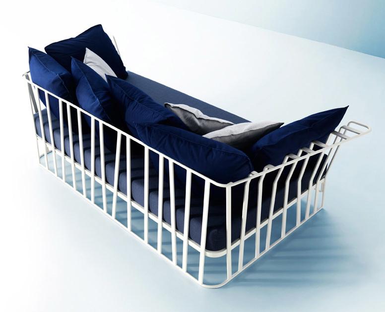 Roberti Садовый диван из алюминия Hamptons graphics sun-id-1380131 - Вид №2