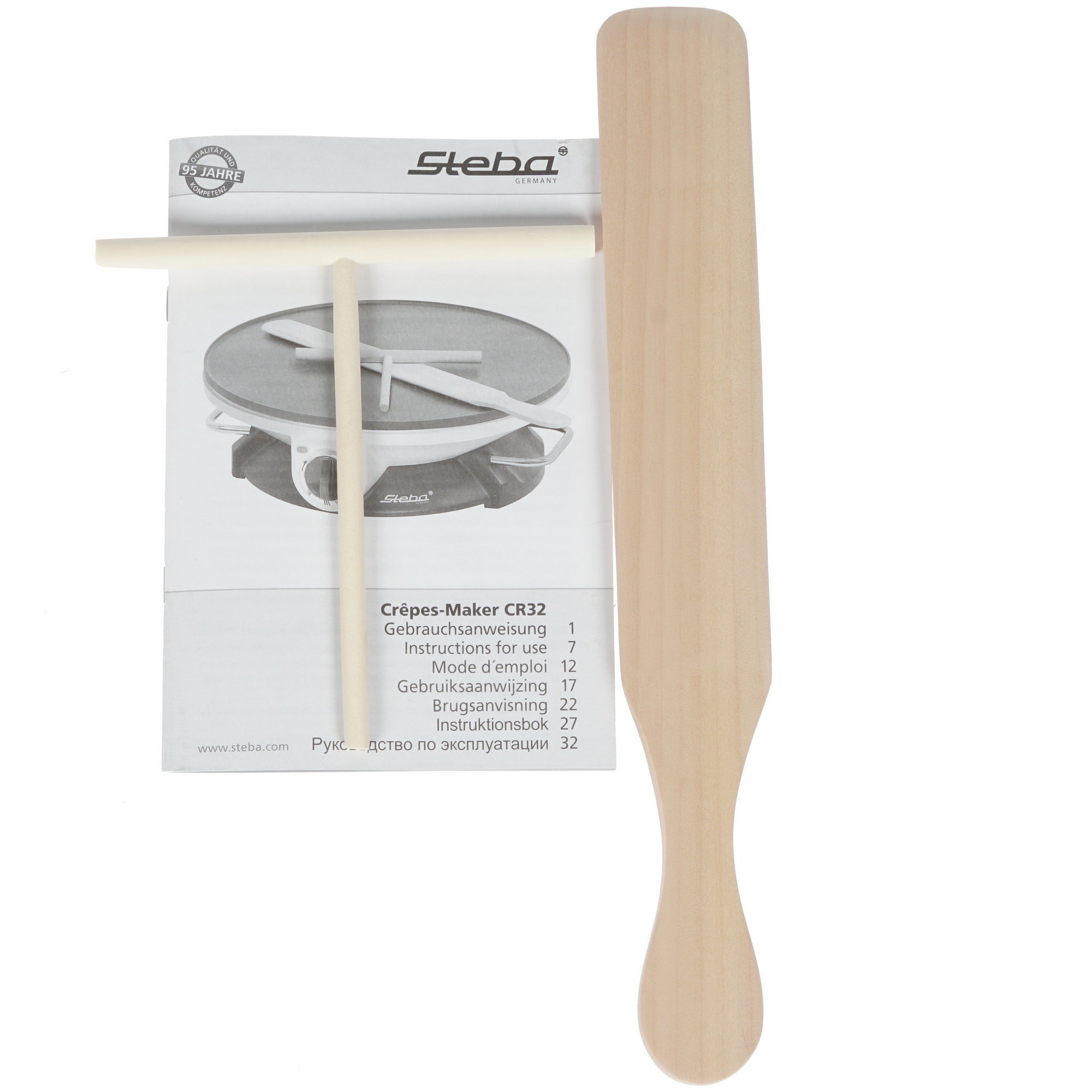 8117367 Блинница настольная Steba CR 32 белый STDN-0124166 - Вид №5