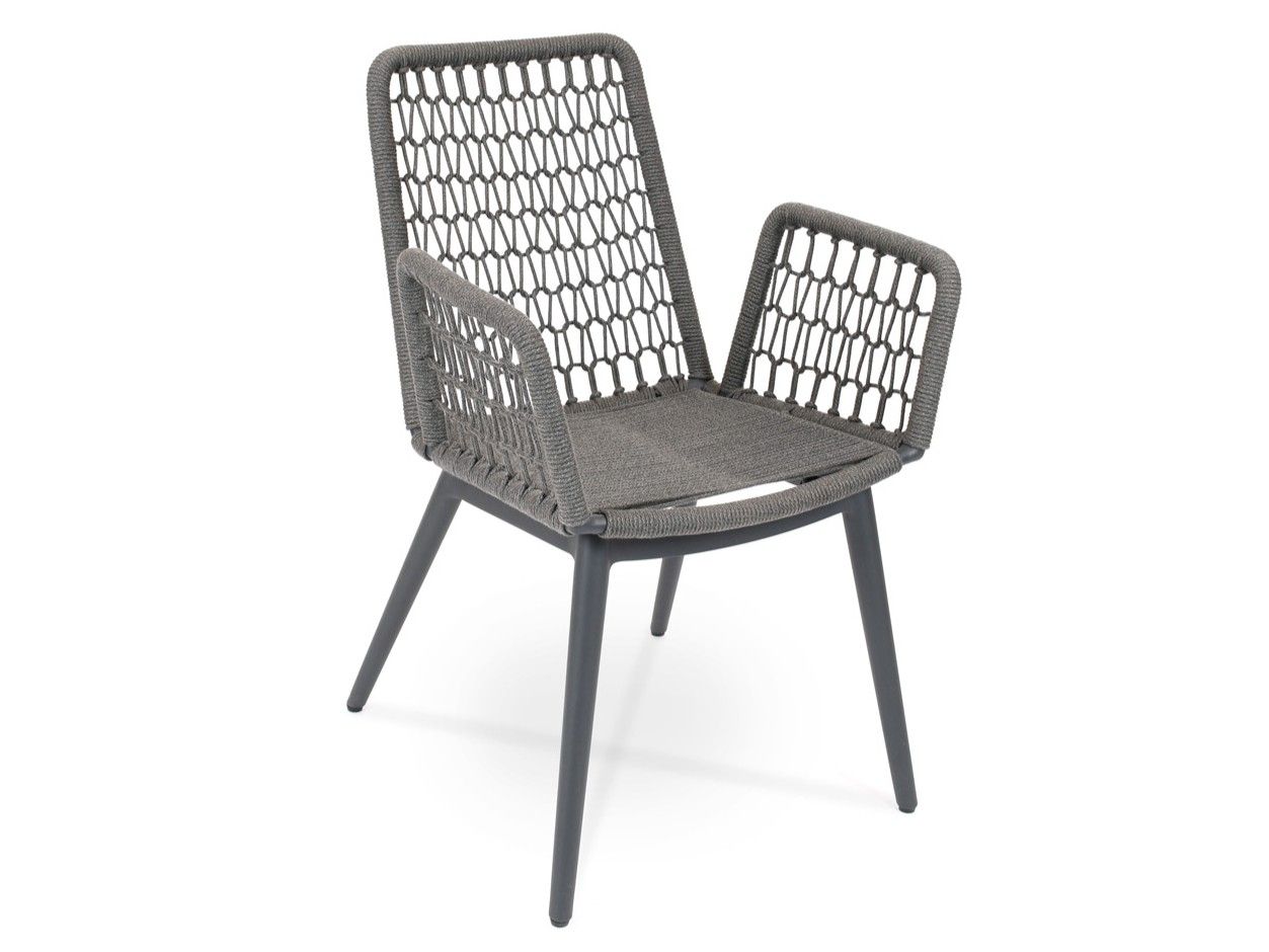 Садовый стул из ткани и алюминия FISCHER MÖBEL Wing Light ARCH-00091041