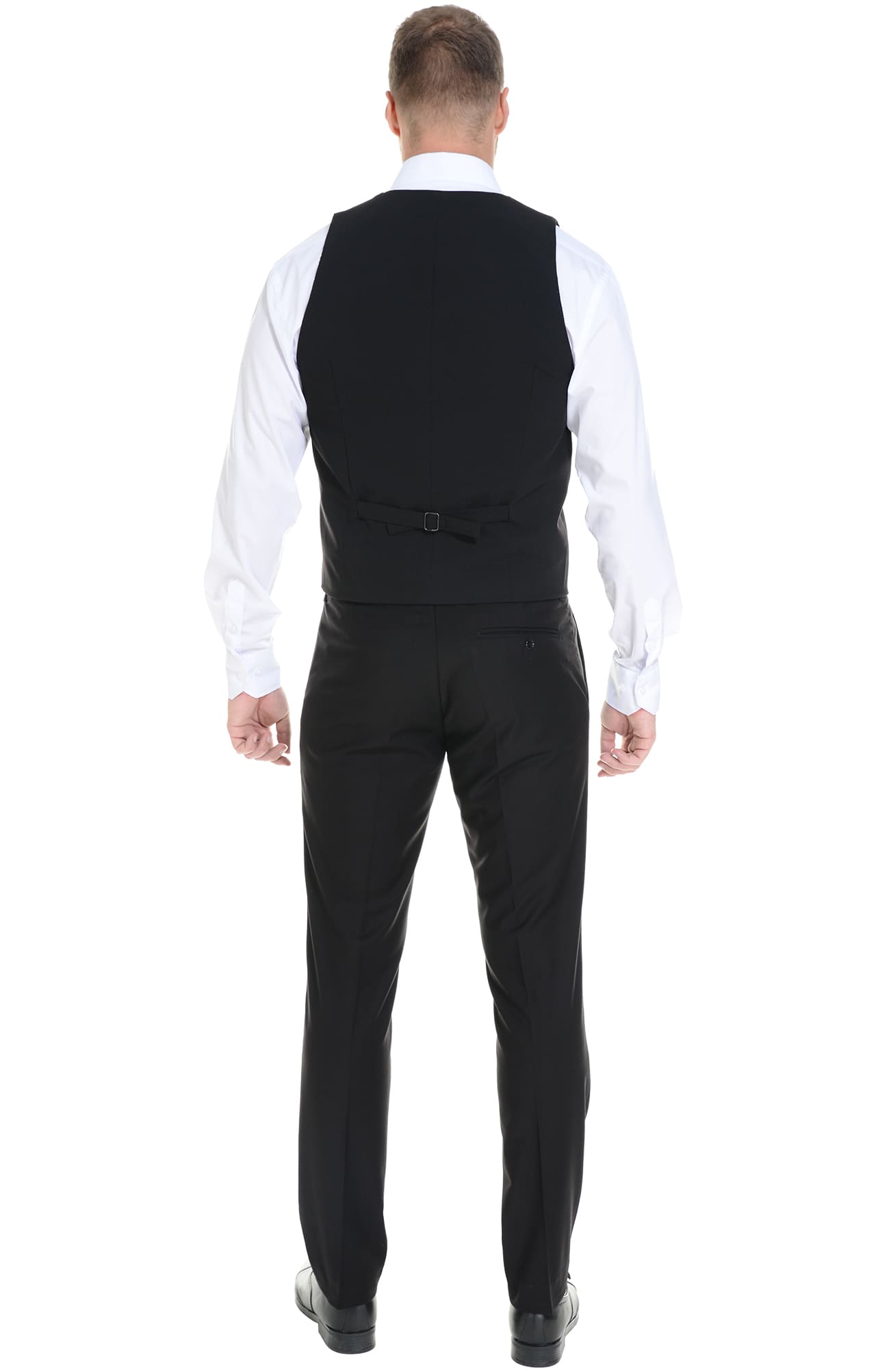 62869 Жилет  мужской BLACK El-Risto  Одежда для официантов  размер 54  - Вид №6