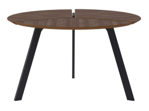 Круглый деревянный журнальный столик