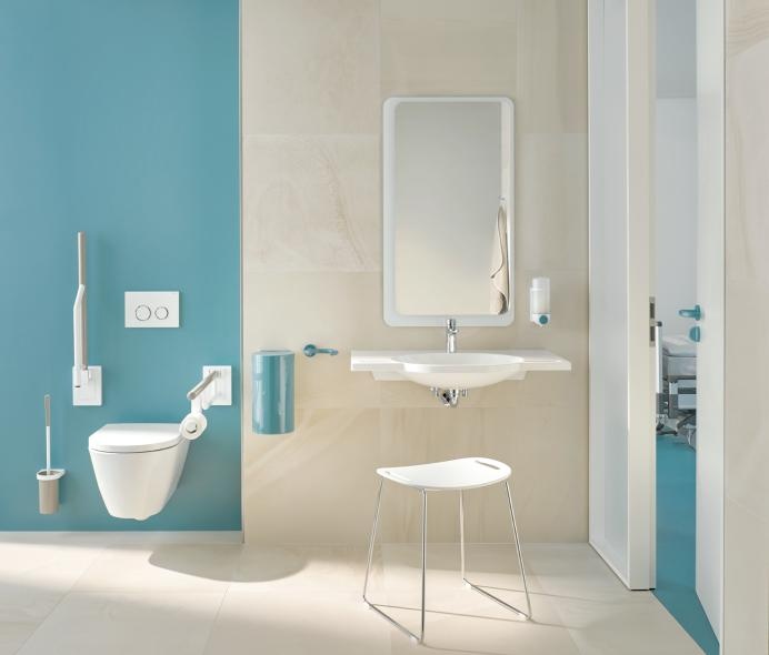 950.50.01090 Держатель рулона туалетной бумаги в комплекте HEWI System 800 K  - Вид №5