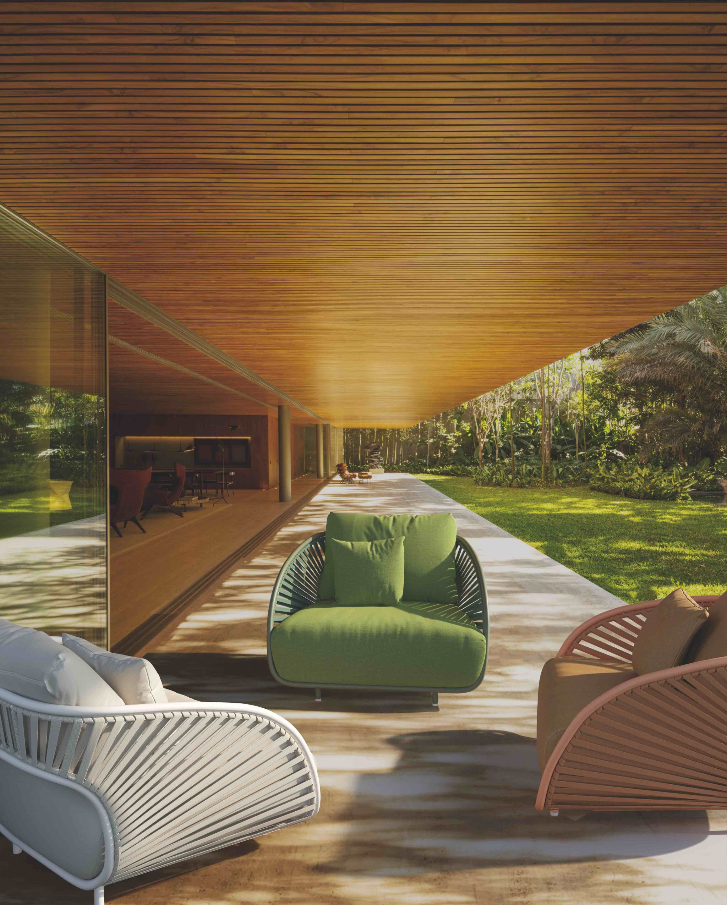 Садовое кресло в Sunbrella® YAAZ Barla ARCH-00082913 - Вид №4