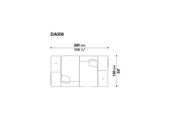 3-местный тканевый диван B&B Italia док ARCH-00033457 - Вид №87