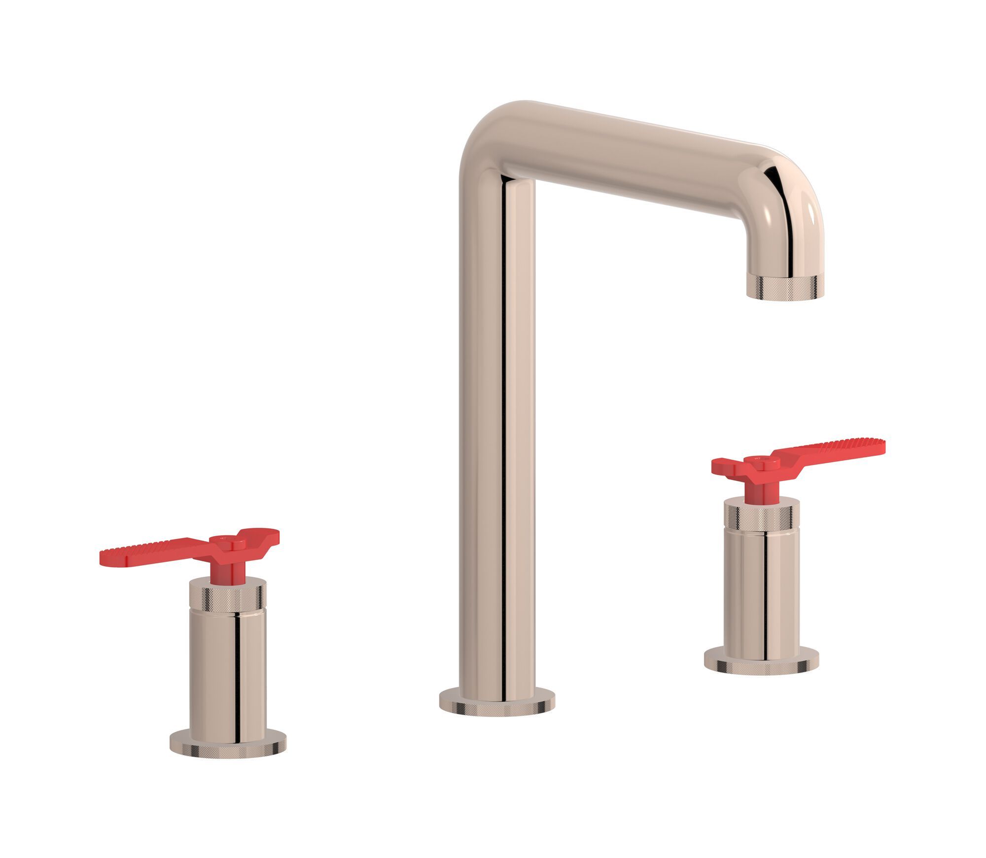 Смеситель для раковины с 3 отверстиями для пола с автоматическим сливом IB Bold ARCH-00122073 - Вид №17