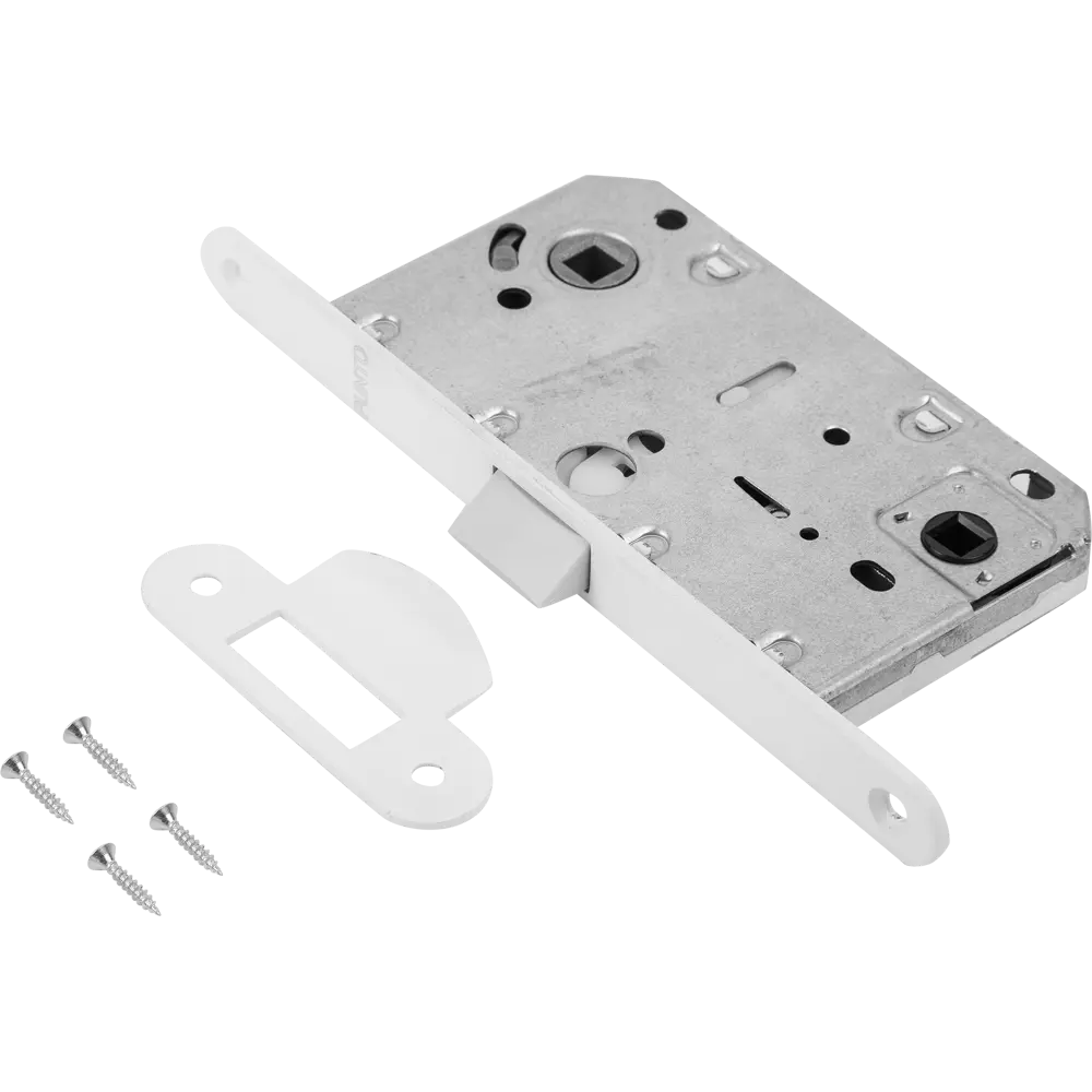 Защёлка под фиксатор 50-96 196x195x18 мм пластик цвет белый PUNTO STLM-2169939 - Вид №1