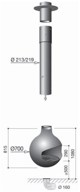 Focus creation Открытый камин Bathyscafocus sun-id-1401456 - Вид №2