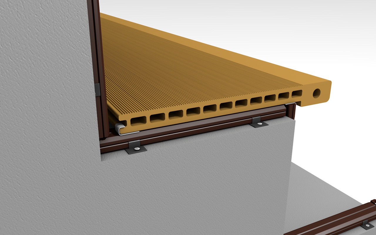 Монтажный комплект для ступеней CM: надежная фиксация на 3 метра 84910129 STLM-0057100 - Вид №3