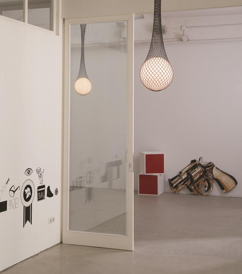 Formagenda Подвесной светильник из ткани и стекла sun-id-1349915 - Вид №4