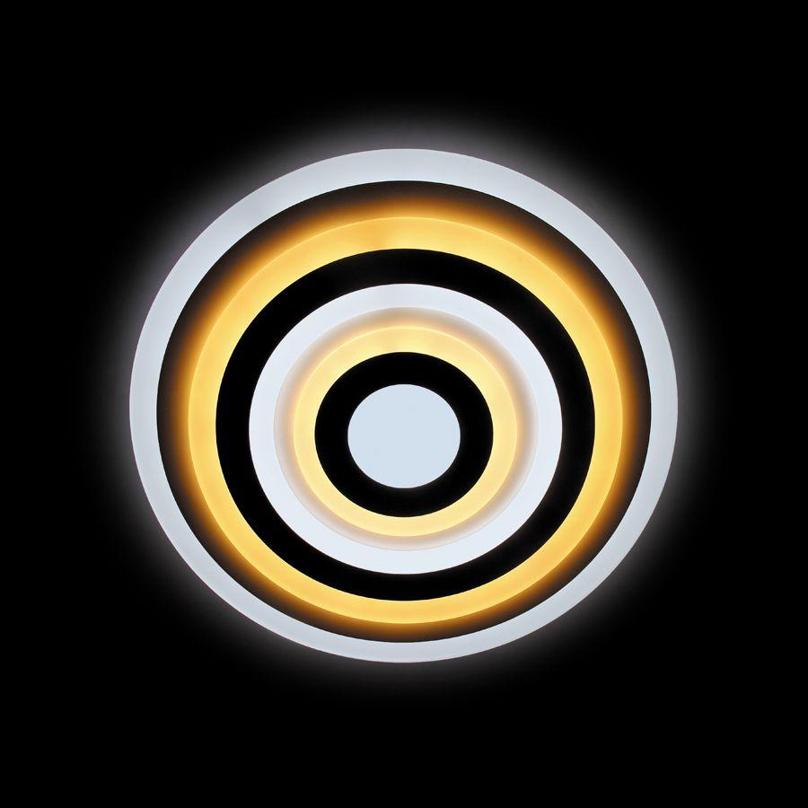 Потолочный светодиодный светильник Ambrella light Orbital Acrylic FA92 WH 144W D500 AMBRELLA LIGHT ORBITAL ACRYLIC 223516 Белый  - Вид №1