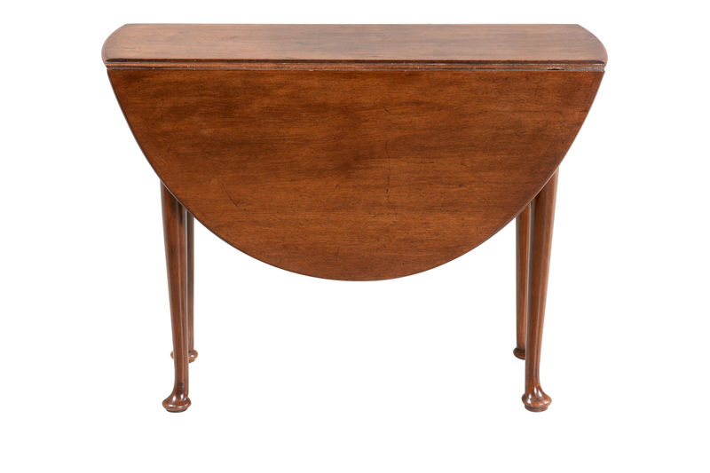 SOR27523 Приставной столик из красного дерева с подкладкой для ног ijlbrown  - Вид №2