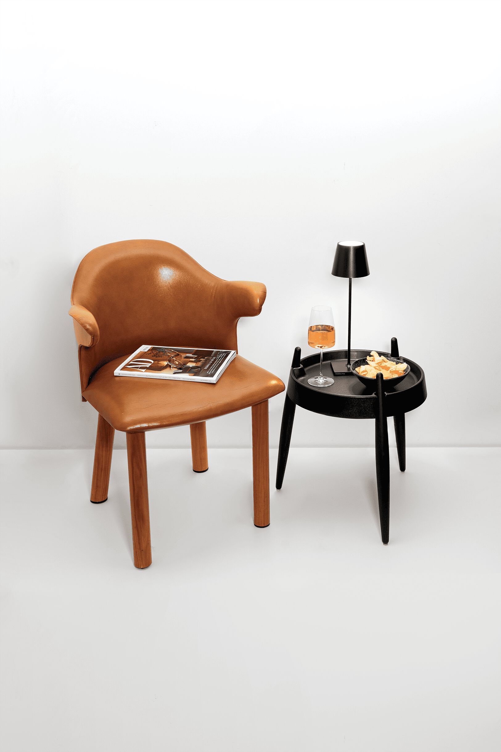 Круглый журнальный столик Zafferano LIOLÀ ARCH-00084431 - Вид №12