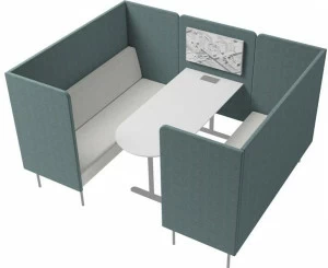 Grado Design Офисный островок из ткани для встреч Modo Mod-sf-pd-4s