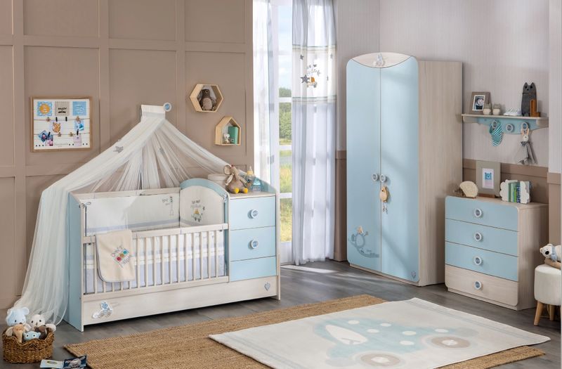 Балдахин на детскую кроватку Baby Boy CILEK BABY BOY 00-3832084 Белый Santreyd  - Вид №1