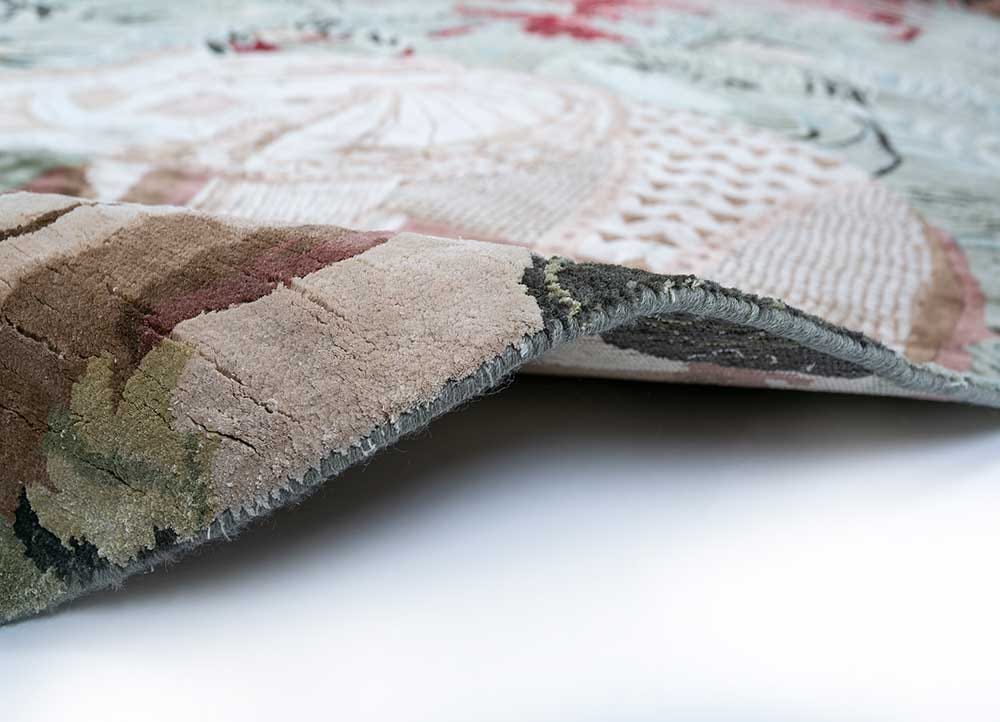 Овальный шерстяной ковер ручной работы Jaipur Rugs Inde Rose - Переплетение природы и наследия ARCH-00027088 - Вид №5