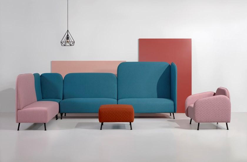 Fenabel 2-х местный модульный тканевый диван Bubble sun-id-1479028 - Вид №1