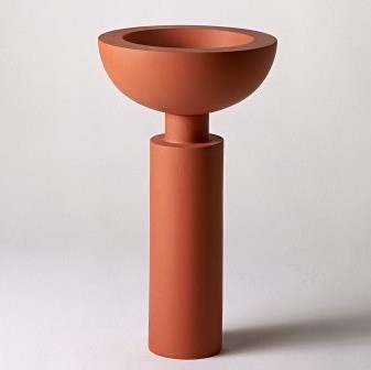 46045 Напольная раковина стоящая круглая Rapsel Positano - Вид №1