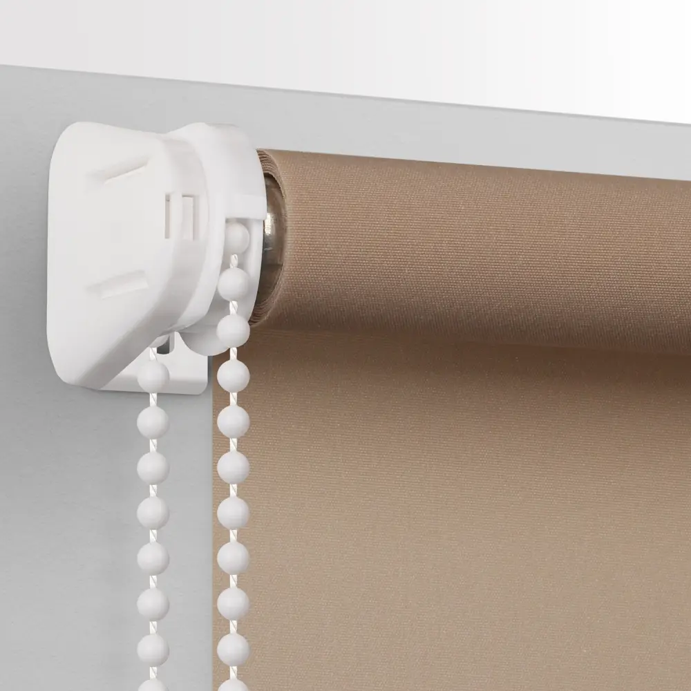 Штора рулонная Plain, 60x160 см, цвет бежевый PRAKTO STLM-2132659 - Вид №1