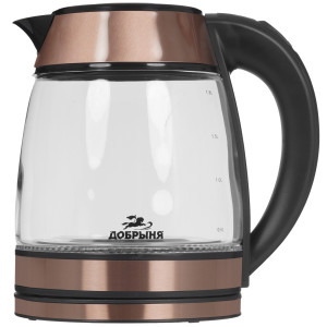 9213035 Электрочайник Добрыня DO-1262 черный