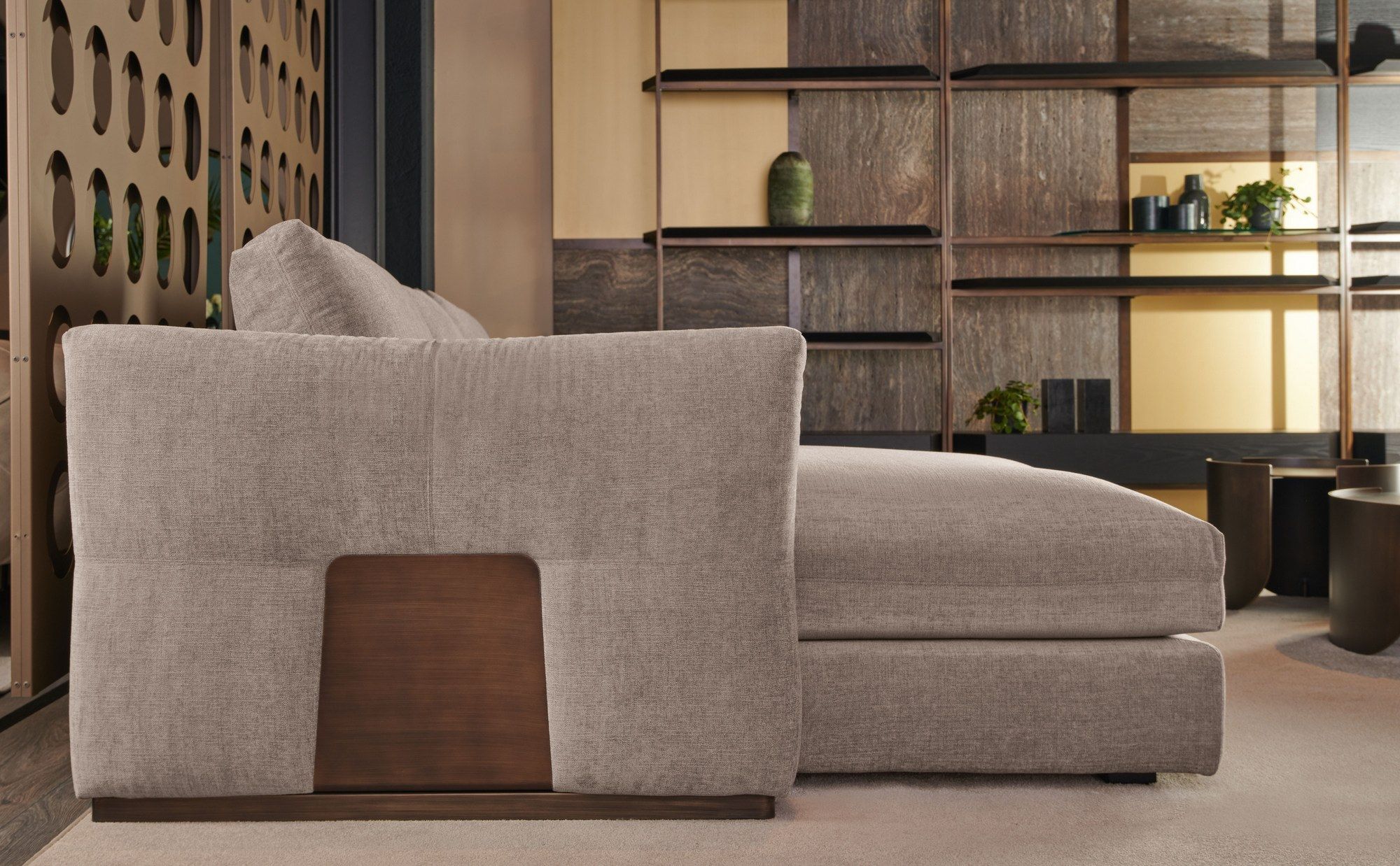 Угловой диван из ткани Cantori Montecarlo ARCH-00024421 - Вид №7