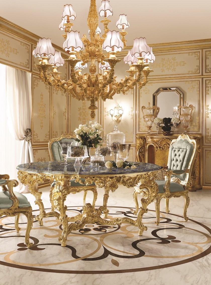 Andrea Fanfani Люстра сусального золота Opera 961/15 - Вид №1