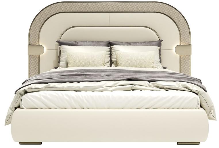 Capital Collection Мягкая двуспальная кровать со встроенной подсветкой Eden sun-id-1368503 - Вид №1