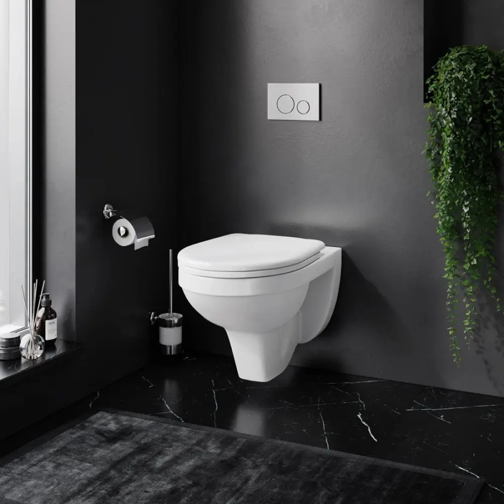 Комплект инсталляции AM.PM Tech с ободковым унитазом Damixa Jupiter клавиша AM.PM Tech L хром STLM-2082856 - Вид №11