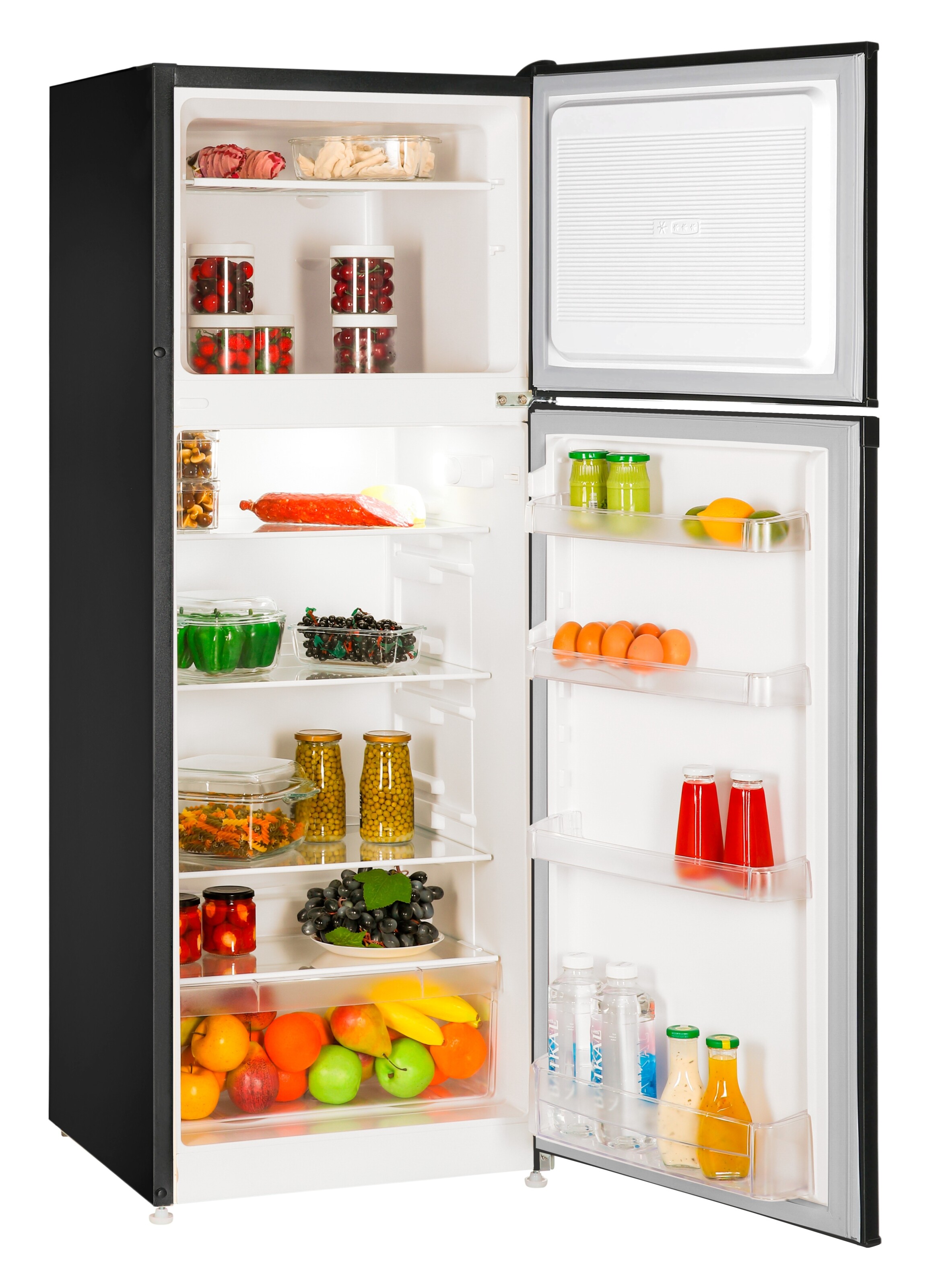 9186071 Холодильник с морозильником   Nordfrost NRT 145 232 черный STDN-0008685 - Вид №1