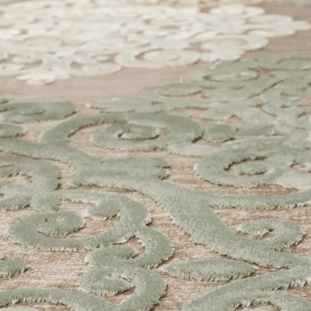 Ковер вискоза Genova 001-655590 240x340 см цвет бежевый RAGOLLE STLM-2032976 - Вид №3