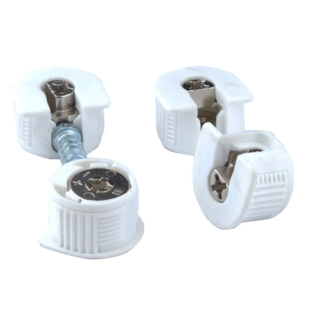 Набор эксцентриковых стяжек 16 мм, сталь/пластик, белый, 4 шт. 89442770 Santreyd STLM-1584121 - Вид №1