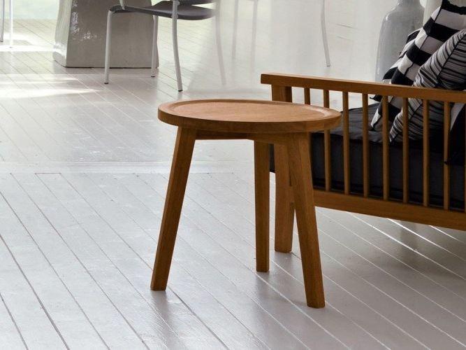 Gervasoni Круглый стол ироко со столешницей из каррарского мрамора Gervasoni outdoor sun-id-1495420 - Вид №1