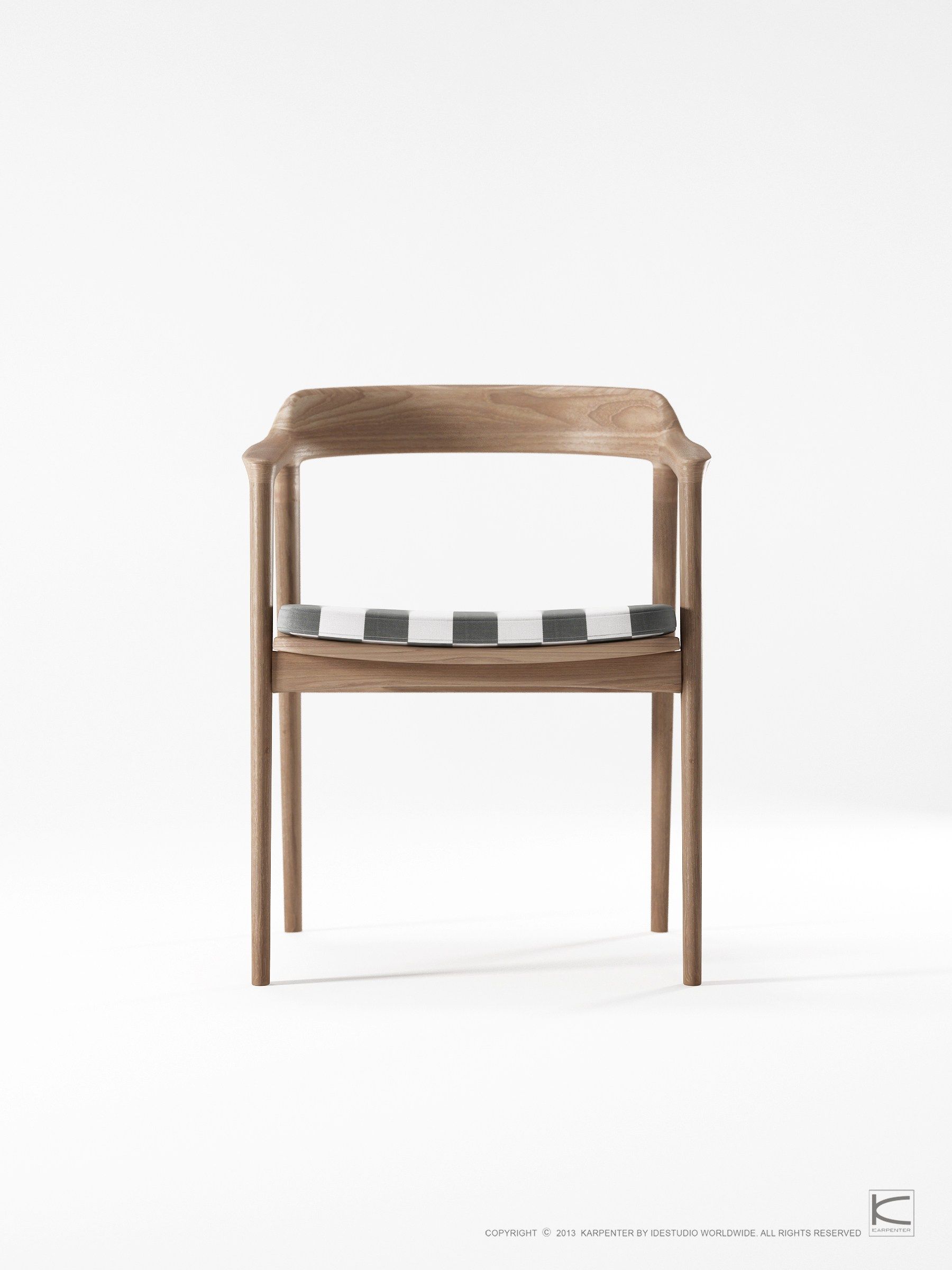 Стул из тикового дерева с подлокотниками KARPENTER Grasshopper Outdoor ARCH-00022537 - Вид №22