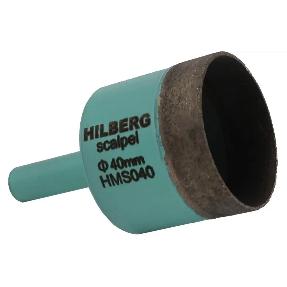 Коронка по керамограниту алмазная Hilberg HMS040 40 мм 89422600 STLM-2204982 