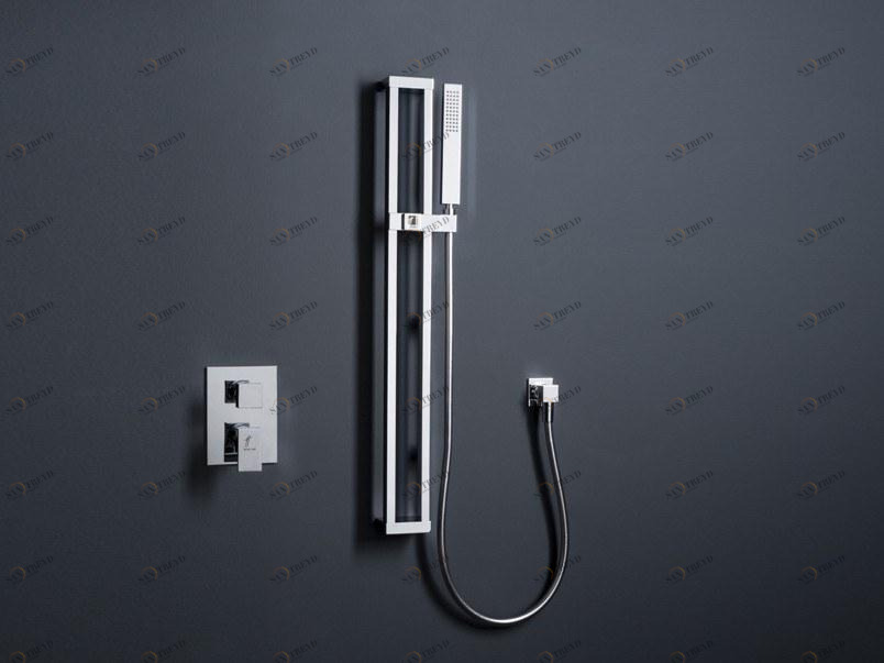 tender rain Направляющая из латуни с ручным душем Jetto sun-id-1382582