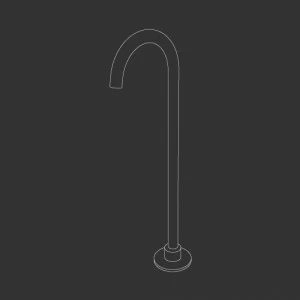 Свободно стоящий носик для ванной H. 755 мм  FRE198 CEADESIGN