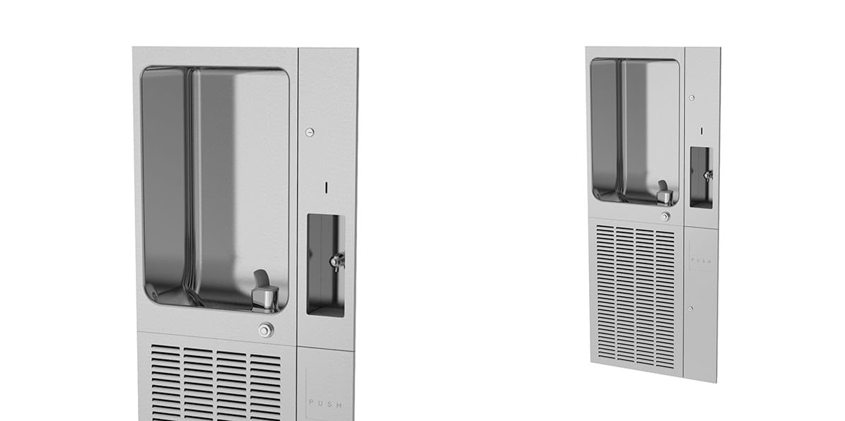 Диспенсер для питьевой воды с дозатором для стаканов Erogatore d'acqua a fontanella con dispenser per bicchieri PLF12FPMCDY ARCH-00145602 - Вид №1