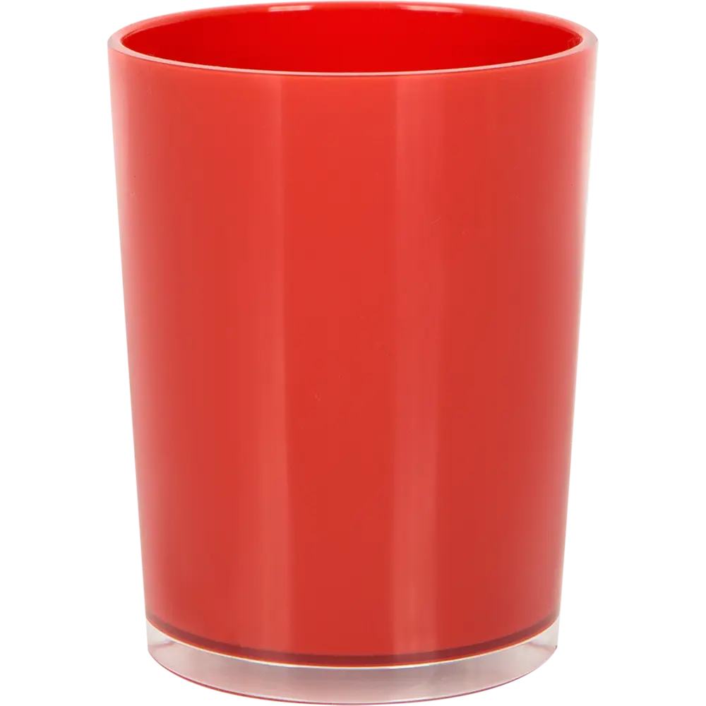 Стакан для зубных щеток Joli цвет красный BEROSSI STLM-2034224