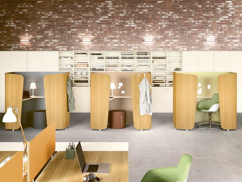 Sinetica Акустическая офисная будка из дерева We meet sun-id-1368603 - Вид №2